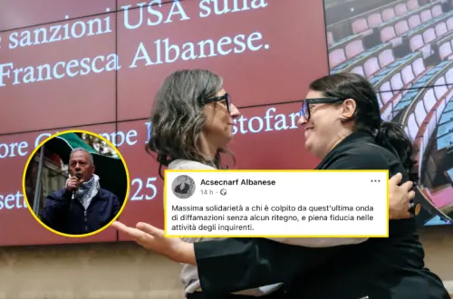 Il bavaglio dell'Albanese: avvisa i giornali e difende la grillina Ascari