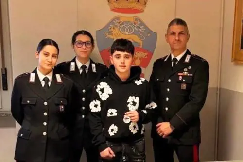La speranza nel futuro può nascere anche da un 13enne che vuole diventare carabiniere