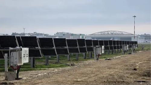 Linate, energia green con il nuovo impianto fotovoltaico