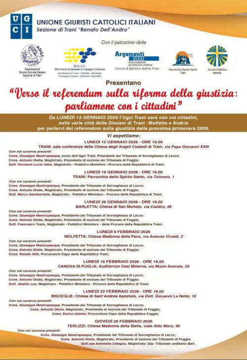 Giustizia, il giro delle sette chiese dei pm per dire no al Referendum