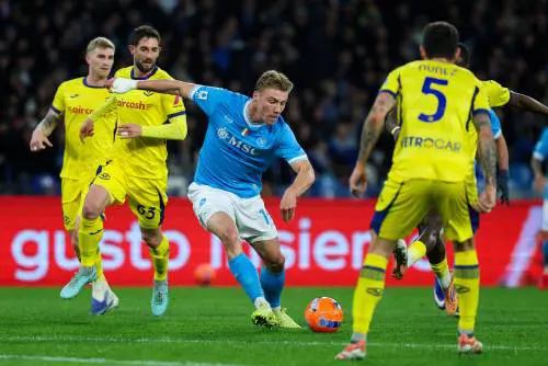 Il Napoli frena a sorpresa al Maradona: il Verona sfiora il colpo e strappa un pari agli azzurri