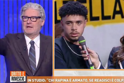 "Poteva farsi i c... suoi". E Del Debbio silura Momo: lo scontro a Dritto e Rovescio