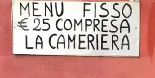 "Menu fisso 25 euro compresa la cameriera”: polemiche sul bar di Fontanafredda