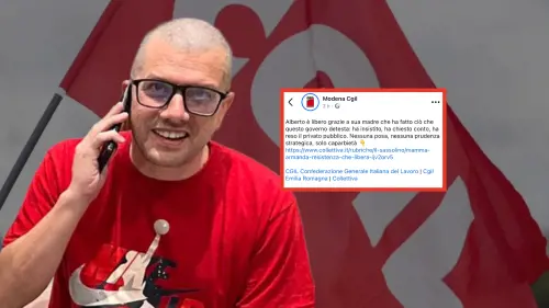 "Alberto Trentini libero solo grazie alla madre". L'odio rosso della Cgil contro Meloni e governo
