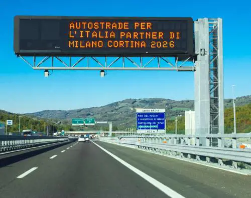 Autostrade per l'Italia e Milano Cortina 2026: siglata la partnership in vista dei giochi olimipici e paralimpici invernali