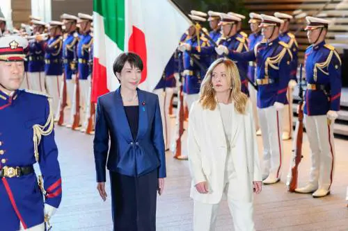 Meloni a Tokyo, asse anti-dazi tra Italia e Giappone
