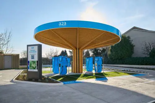 A Monza il primo Hub Power A2A. Così si ricaricano le auto elettriche