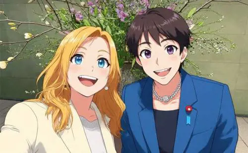 "Amicizia e sintonia": la premier Meloni in versione manga