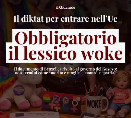 "Queste follie hanno stufato". La reazione di FdI al diktat woke al Kosovo