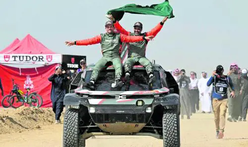 La donna nel deserto alla Dakar per il Giornale