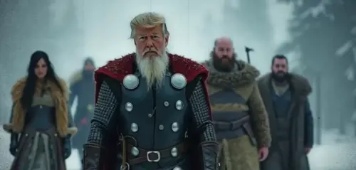 Trump come Thor: rispunta un video del tycoon sulla Groenlandia 