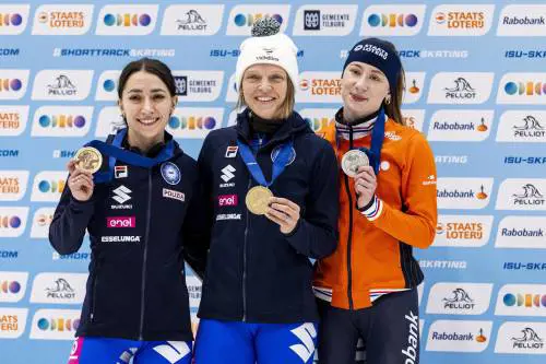 Europei di short track, successo di Arianna Fontana: oro nei 1.500 metri