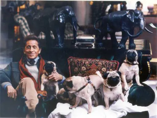 Valentino e i suoi carlini: una storia d’amore a quattro zampe, diventata ispirazione per il brand