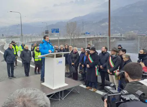 Aperto il ponte sull'Adda: è il primo lascito olimpico