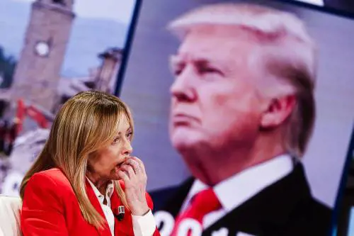 Meloni: "Ho detto a Trump che i dazi erano un errore"