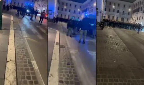 Europa League, tifosi tedeschi presi a sprangate durante l'agguato in un pub: paura per Roma-Stoccarda