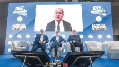 Messaggio da Roccaraso: "Lega una e indivisibile"