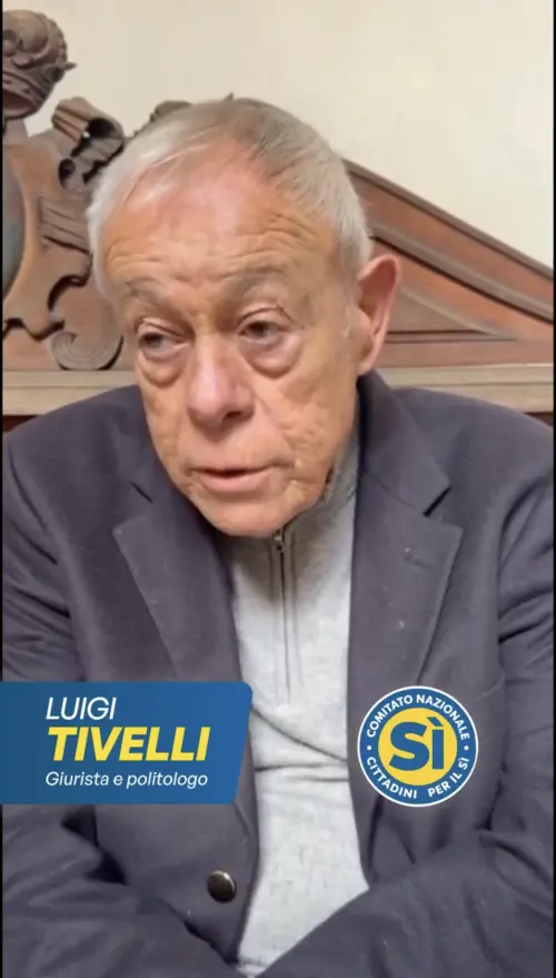 Luigi Tivelli: "Ecco perché voto sì al referendum"