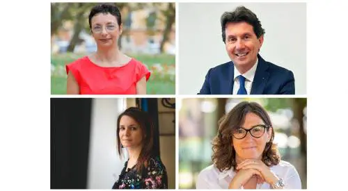 Nella foto da sinistra in senso orario Zambito, Mascaretti, Tassinari e Barzotti