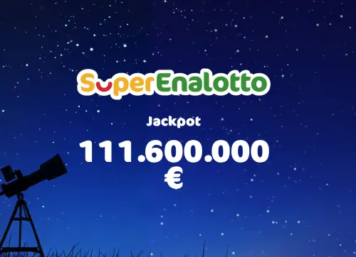 SuperEnalotto, il Jackpot in palio supera 111 milioni