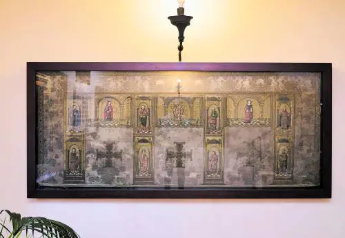 Scuola di Botticino restaura il "Paliotto dei Santi"