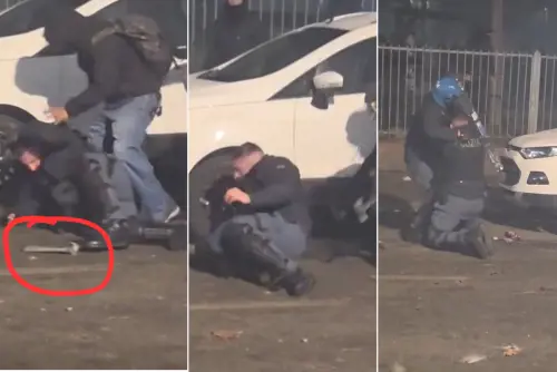 "Da solo e senza casco in mezzo ai black bloc, avevo paura". Il poliziotto massacrato a Torino parla dall'ospedale