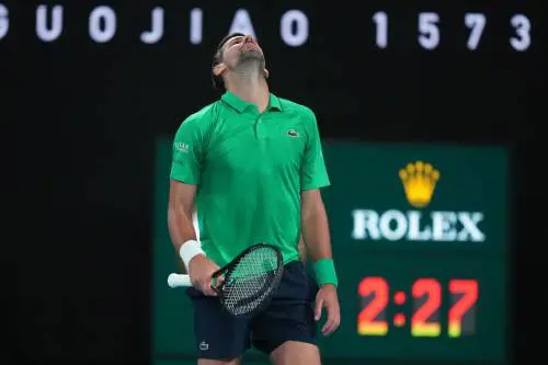 Nole ha perso, ma ha fatto pace con se stesso