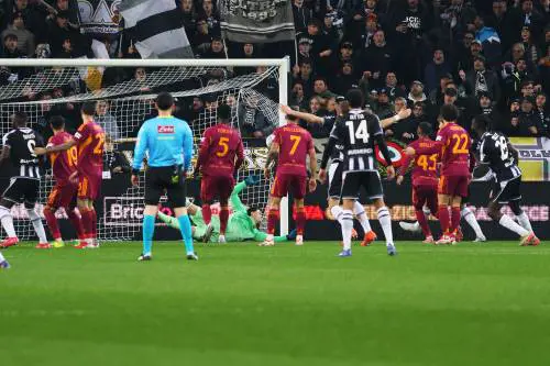 Una bella Udinese supera di misura la Roma: Runjaic sorprende Gasp