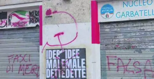 Doppio assalto contro Fdi e i giovani leghisti