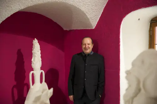 Pace: "Il mio Pavilion d'arte a St. Moritz"