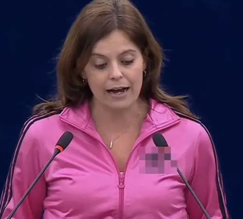 Ilaria Salis con la felpa