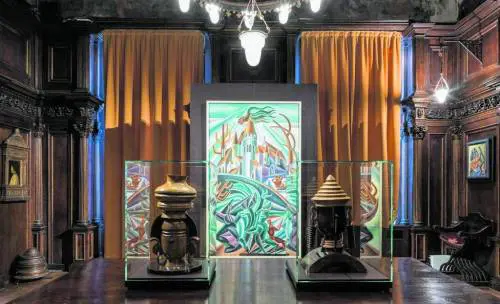 Le opere di Depero "si accomodano" in Casa fra gli arredi