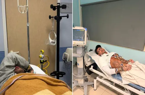 Foto dal lettino medico, il post social di Corona infiamma la rete: cosa è successo