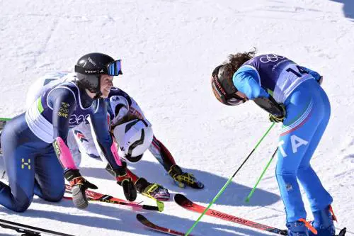Brignone bis d'oro: trionfo nel gigante e le avversarie si inchinano