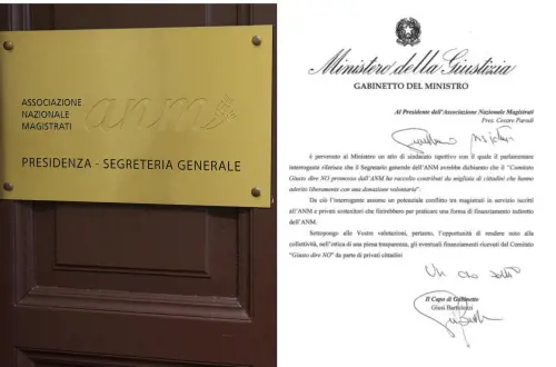 "Chi finanzia il Comitato per il No?", "Siamo autonomi". Scontro tra ministero della Giustizia e Anm sui donatori