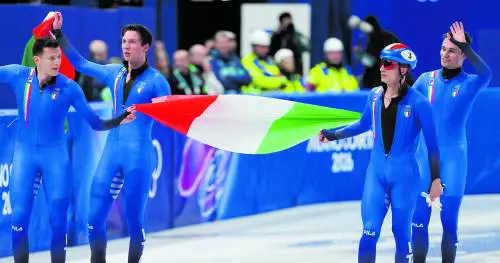 Gli azzurri volano sul podio. Delusione Fontana dopo i brividi