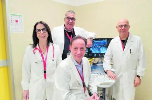 Malformazione al polmone, operato feto