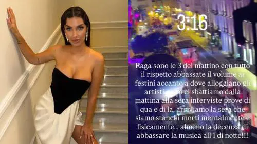 L'ira di Elettra Lamborghini dopo la prima serata: "Dobbiamo dormire". Cos'è successo