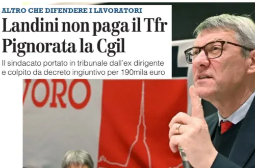 “Landini predica bene, ma razzola male…”. Scoppia la bufera sul leader della Cgil