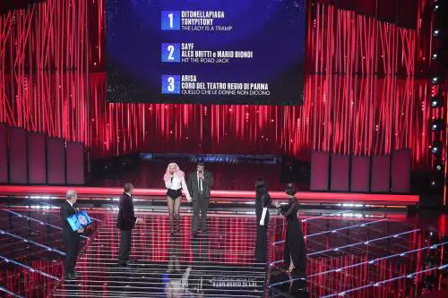 La classifica della serata cover di Sanremo 2026: vince Ditonellapiaga con Tony Pitony