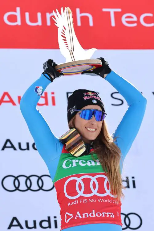 La Goggia fa il pieno di SuperG e allunga in vetta. Brignone ottava