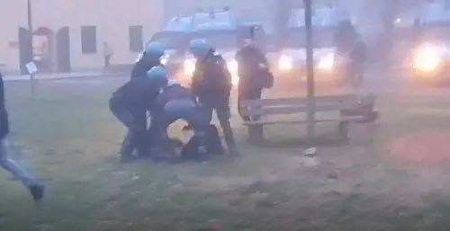 Sgombero del presidio ambientalista contro costruzione del Museo dei Bambini a Bologna