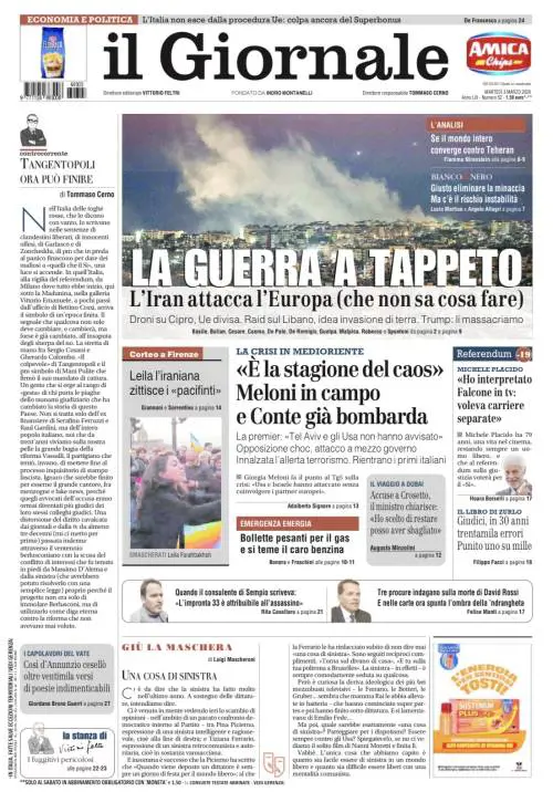 Guerra a tappeto, Crosetto chiarisce sul viaggio a Dubai, Meloni: “È la stagione del caos”