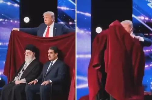 Trump illusionista che fa sparire Khamenei e Maduro: il video virale condiviso da Milei 
