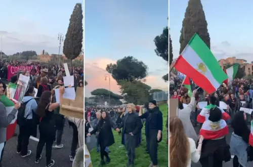 Roma, le transfemministe di Non una di meno cacciano le iraniane che volevano ricordare le donne uccise dal regime