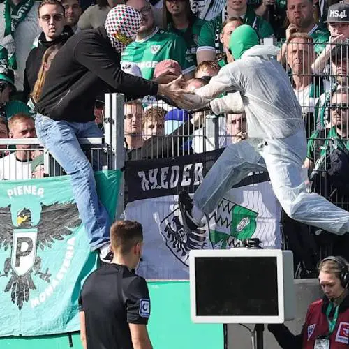 Blitz del tifoso in Germania, stacca la spina al Var: cos'è successo