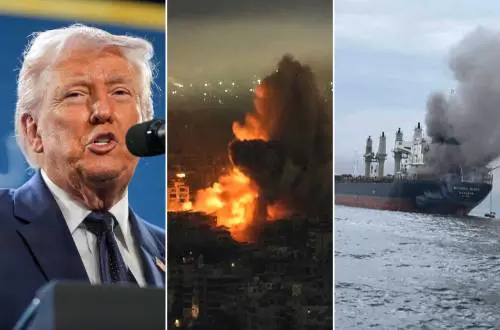 Missile colpisce la base italiana a Erbil, Crosetto: "Non ci sono vittime". Trump: "Non abbiamo ancora finito". In fiamme due petroliere al largo dell'Iraq