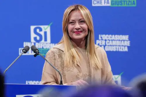 Meloni e il popolo del Sì: "Né paura, né menzogne. È un traguardo epocale"