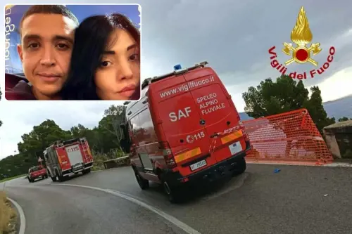 Auto precipita in un dirupo per 200 metri: morta una giovane coppia nel Cilento