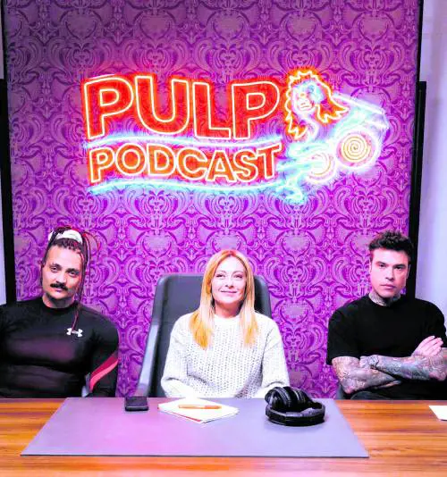 Il podcast di Giorgia e Fedez. "Elly? Qui ha dato forfait"